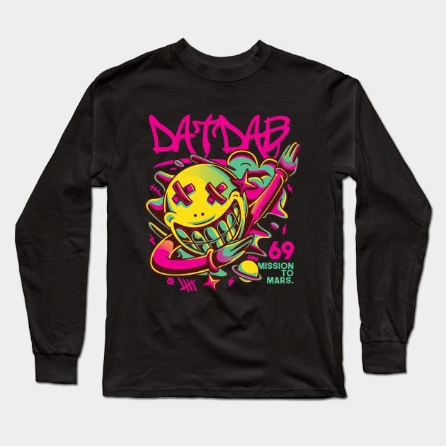 Dat Dab Long Sleeve T-Shirt by Diabloss